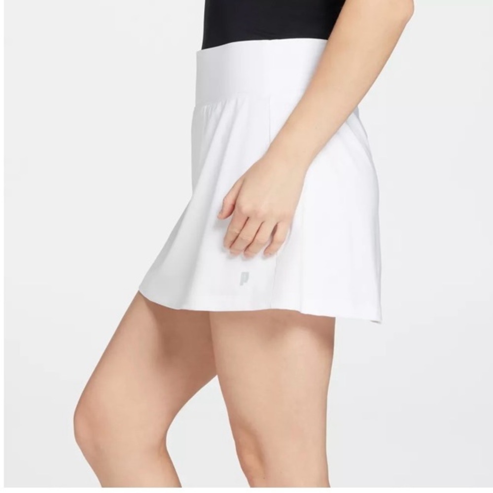 Prince Tennis Skirt Skort White NEW LARGE - Picture 3 of 7